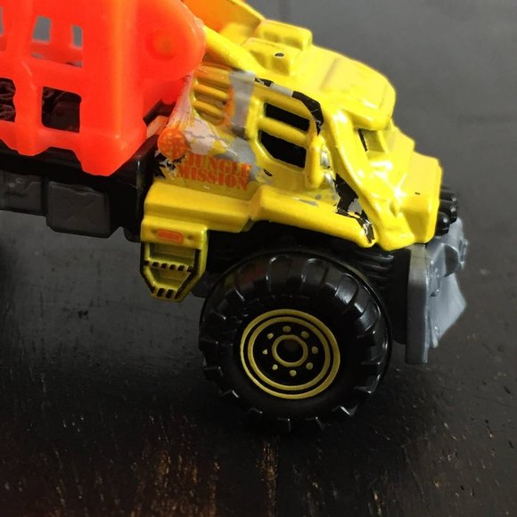 Orange Pick Up Truck Toy - Picture 5 of 6